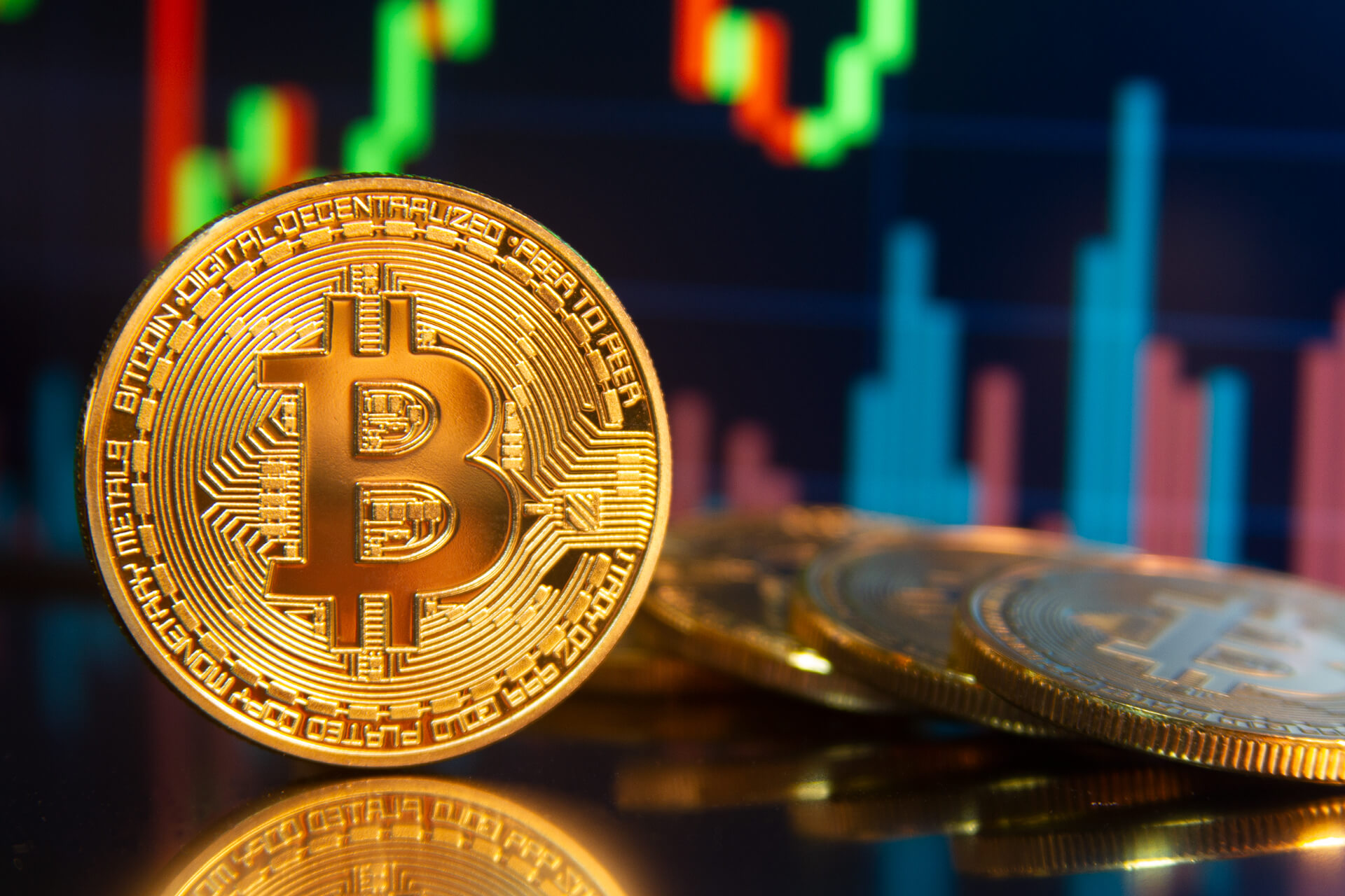Bitcoin y gráficos de mercado